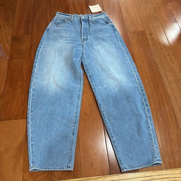 NWT MOTHER Women's The Fangirl Button Skimp Jeans size 27 - Picture 4 of 16